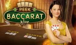 Peek Baccarat by Evolution